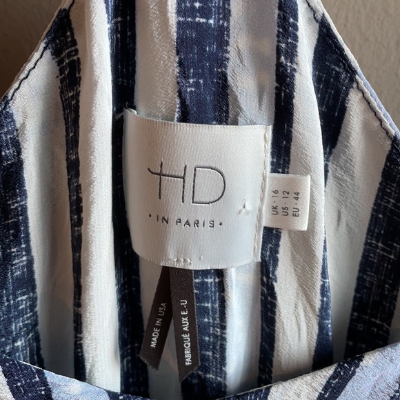 Anthropologie HD in Paris Thea Asymmetrical Sz 12 - Picture 4 of 8